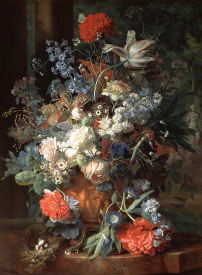Ramo de flores de Jan van Huysum