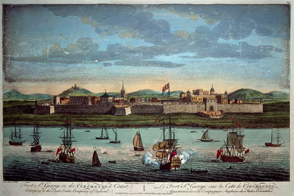 Madras, Fort St. George de Jan van Ryne