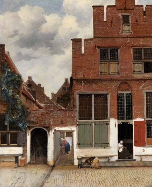 La calle pequeña de Johannes Vermeer