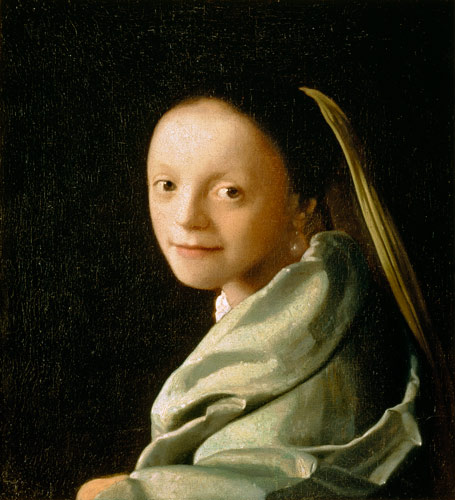 Portrait of a Young Woman de Johannes Vermeer