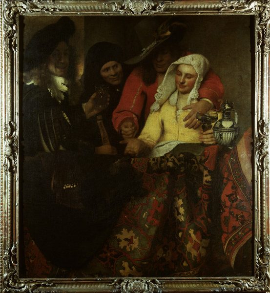 Vermeer / The Procuress / 1656 de Johannes Vermeer