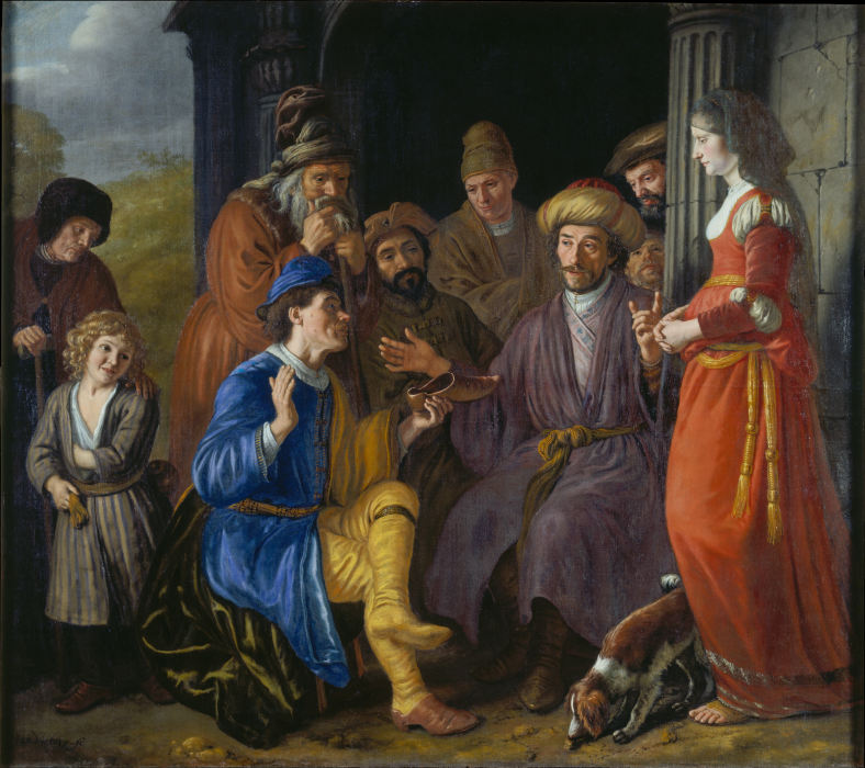 Boaz assumes the Legacy of Elimelech de Jan Victors
