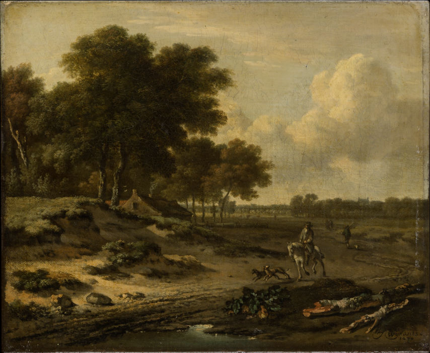 Landscape with Rider de Jan Wijnants