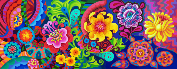 Flower pattern de Jane Tattersfield