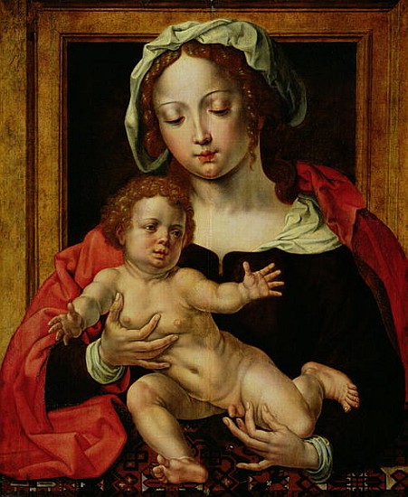 Virgin and Child de Jan (Mabuse) Gossaert