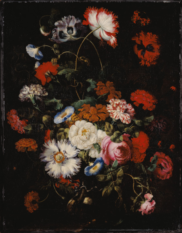 Blumenstilleben in einer Glasvase de Jan Peeter Brueghel