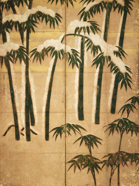 Bamboo, Momoyama Period (1568-1615) (ink on paper) de Japanese School