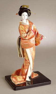 Standing lady doll, Japanese de Japanese School