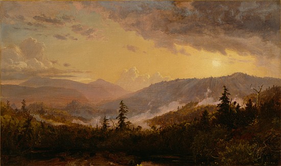 Sunset after a Storm in the Catskill Mountains de Jasper Francis Cropsey