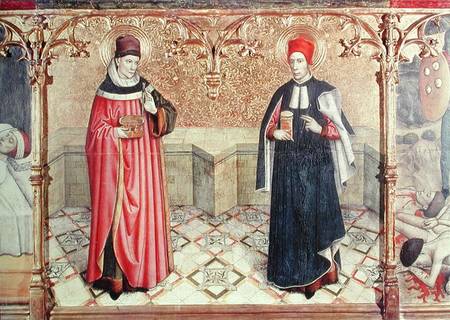 St. Cosmas and St. Damian de Jaume Huguet