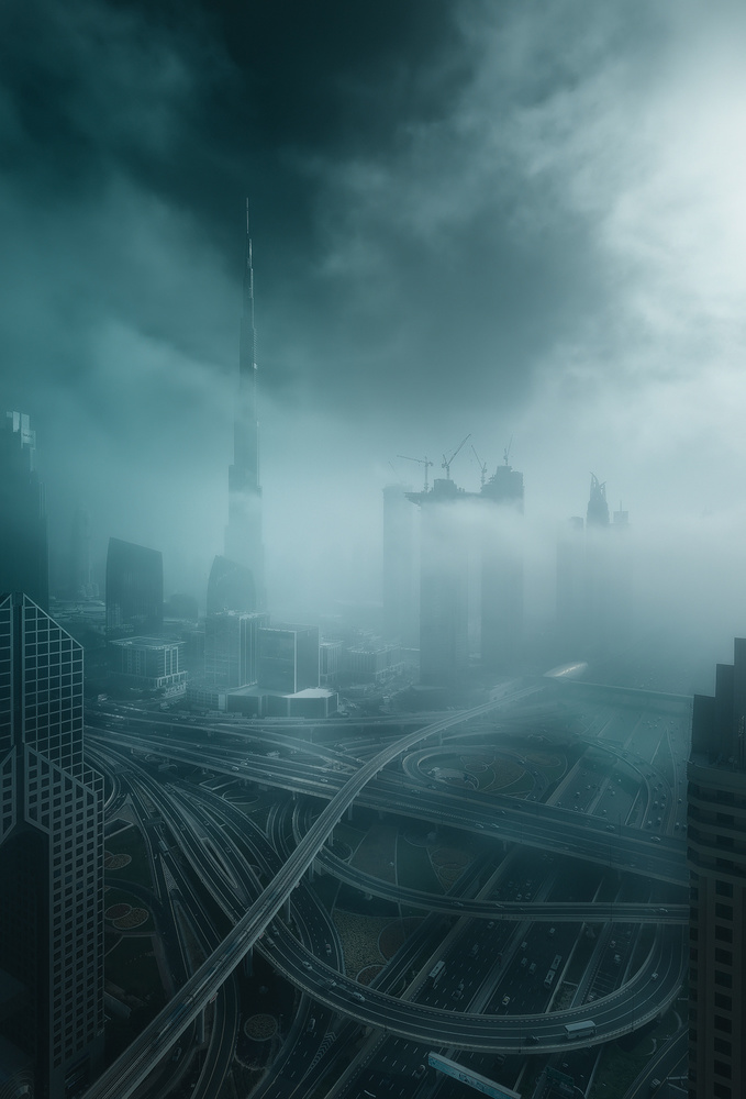 Foggy Dubai de Javier de la Torre