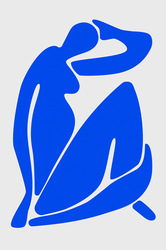 Henri Matisse Blue Collection #1 de jay stanley