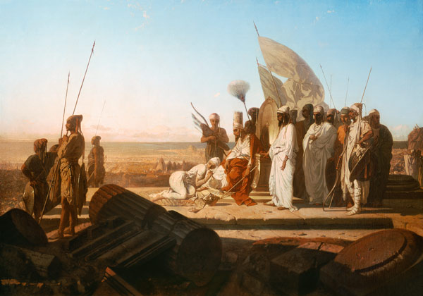 Xerxes at the Hellespont de Jean Adrien Guignet