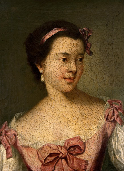 Portrait of a young lady de Jean-Alexis Grimou
