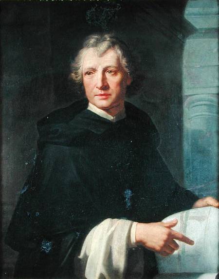 Portrait of Frere Francois Romain (1646-1735) de Jean Andre