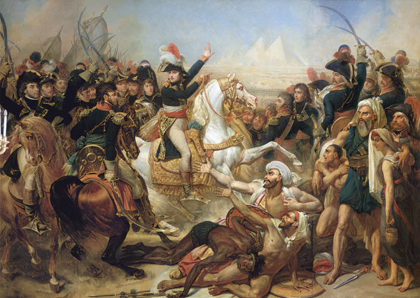 The Battle of the Pyramids de Jean-Antoine Gros