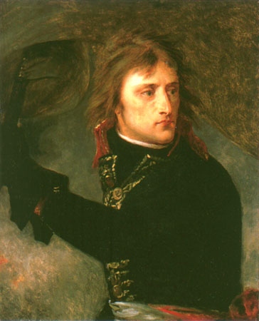 Bonaparte en el puente de Arcole (Detalle) de Jean-Antoine Gros