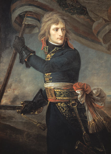 General Bonaparte (1769-1821) on the Bridge at Arcole de Jean-Antoine Gros