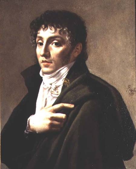 Portrait of Etienne-Henri Mehul (1763-1817) de Jean-Antoine Gros