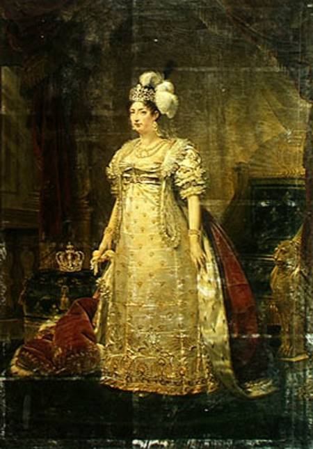 Portrait of Marie-Therese-Charlotte de France (1778-1851) Duchess of Angouleme de Jean-Antoine Gros