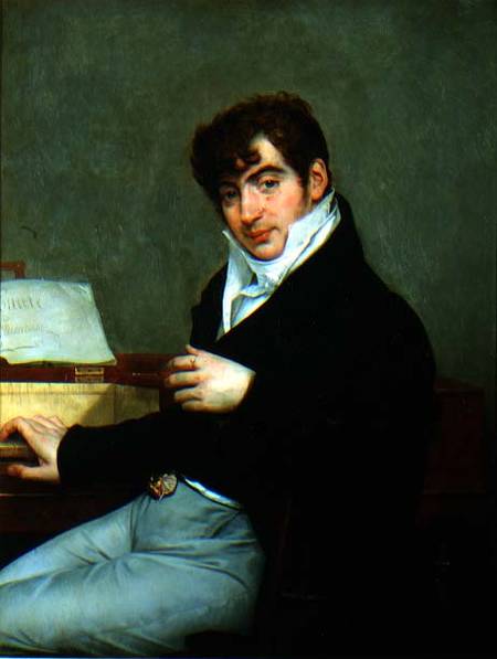 Portrait of Pierre Zimmermann (1785-1853) de Jean-Antoine Gros