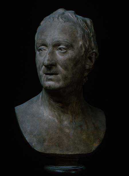 Bust of Denis Diderot (1713-84) de Jean-Antoine Houdon