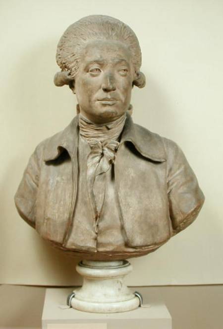 Bust of Marie Jean Antoine Nicolas de Caritat (1743-94) Marquis de Condorcet de Jean-Antoine Houdon