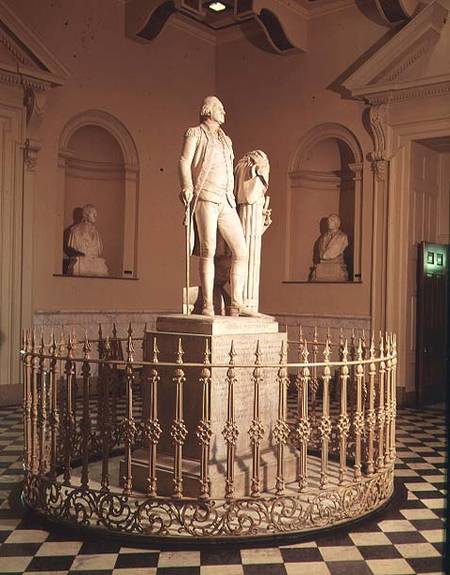 Statue of George Washington (1732-99) de Jean-Antoine Houdon