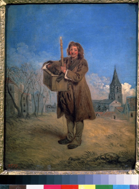 Savoyard with a Marmot de Jean Antoine Watteau
