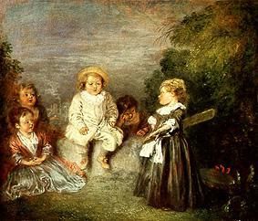 (children wed Heureux âge for it in it ' for or) de Jean-Antoine Watteau