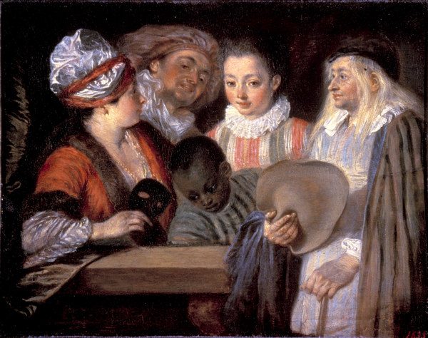 Watteau / Return from the Ball de Jean-Antoine Watteau