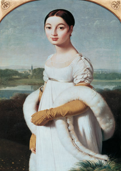 Mme Caroline Riviere de Dominique Ingres