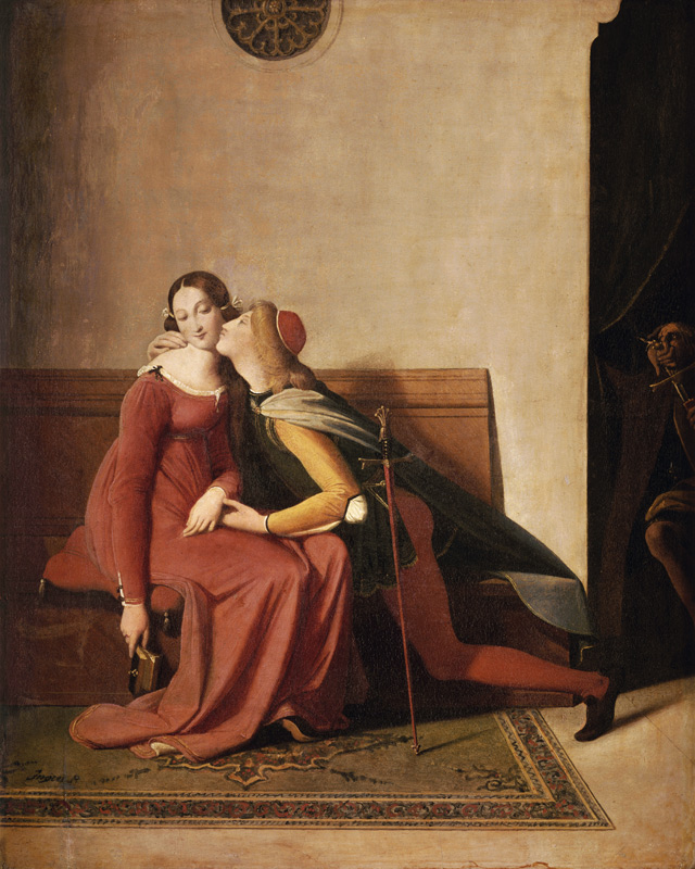 Paolo and Francesca de Dominique Ingres