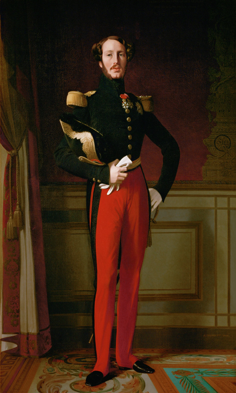 Prince Ferdinand Philippe, Duke of Orléans (1810-1842) de Dominique Ingres