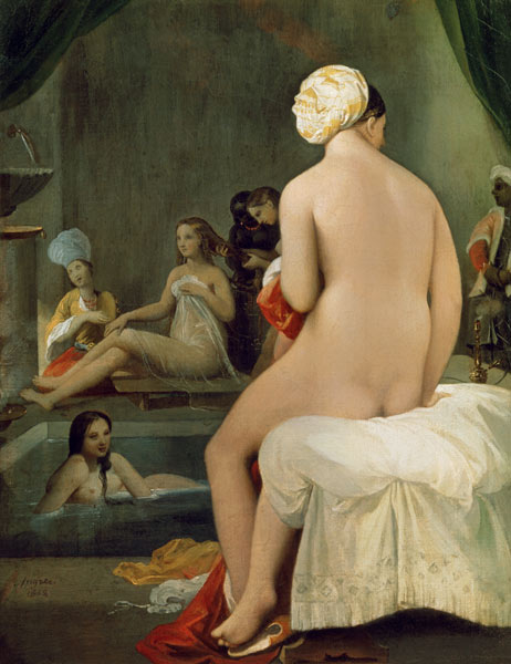 La pequeña bañista en el Harén de Dominique Ingres