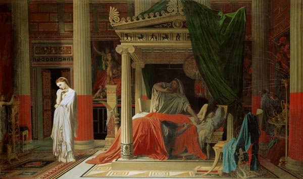 Antiochus and Stratonica de Dominique Ingres