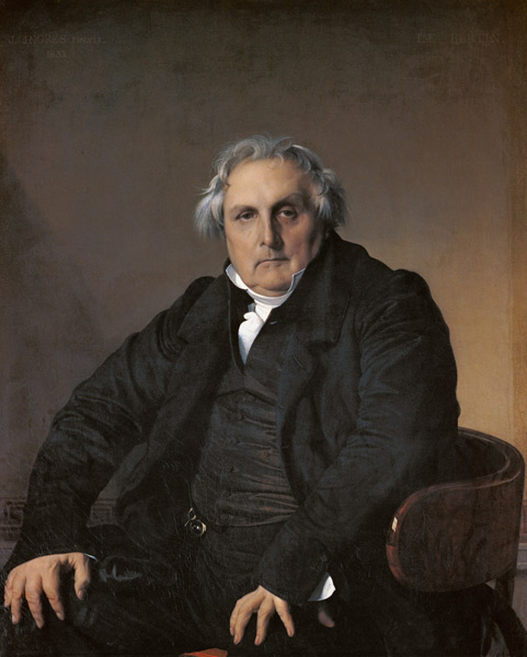 Retrato de Louis-François Bertin de Dominique Ingres