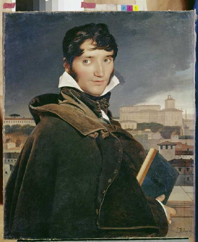 Bildnis des Malers Francois Marius Granet de Dominique Ingres