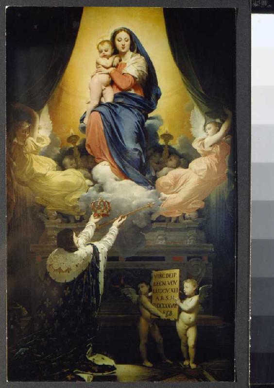 Los deseos de Ludwig XIII. de Dominique Ingres