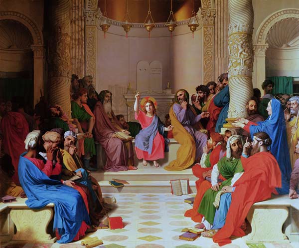 Jesus Among the Doctors de Dominique Ingres