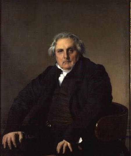 Louis-Francois Bertin (1766-1841) de Dominique Ingres