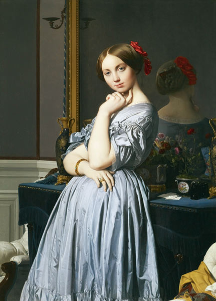 Louise de Broglie, comtesse d'Haussonville de Dominique Ingres