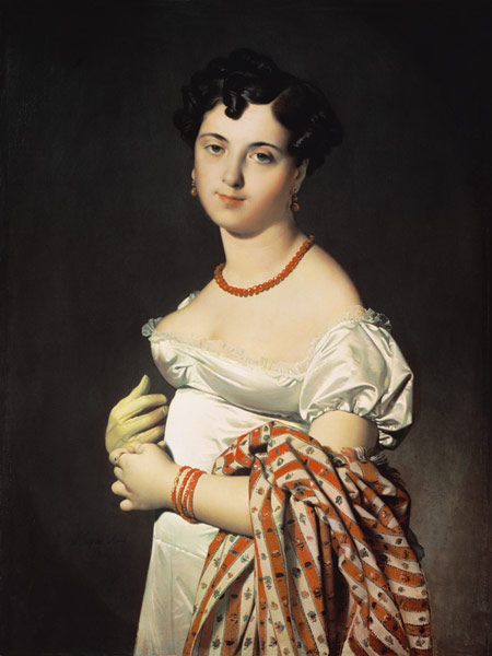 Madame Henri-Philippe-Joseph Panckouke (1787-1865) de Dominique Ingres