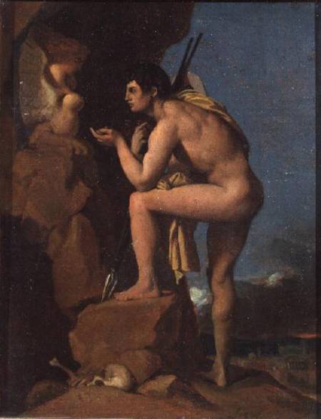 Oedipus y la Esfinge de Dominique Ingres