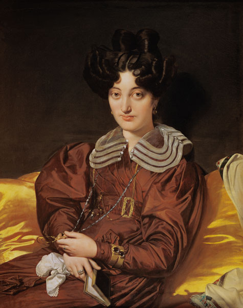 Portrait of Madame Marcotte de Sainte-Marie (1803-62) de Dominique Ingres