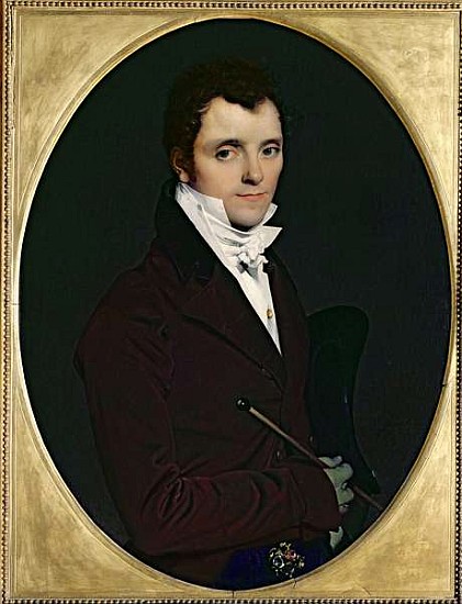 Portrait of Edme Bochet (1783-1871) de Dominique Ingres