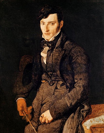 Portrait of Jean-Pierre-Francois Gilibert (1783-1850) 1804-05 de Dominique Ingres