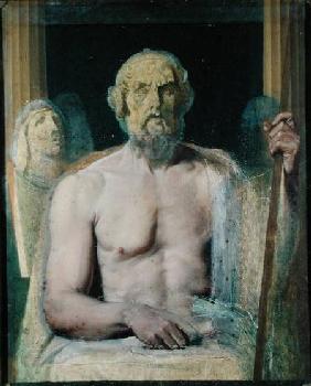 Homer, study for The Apotheosis of Homer