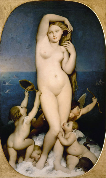 Venus Anadyomene de Dominique Ingres