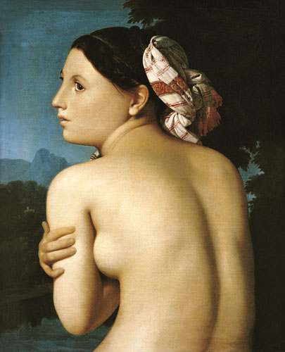 Espalda de una mujer de Dominique Ingres